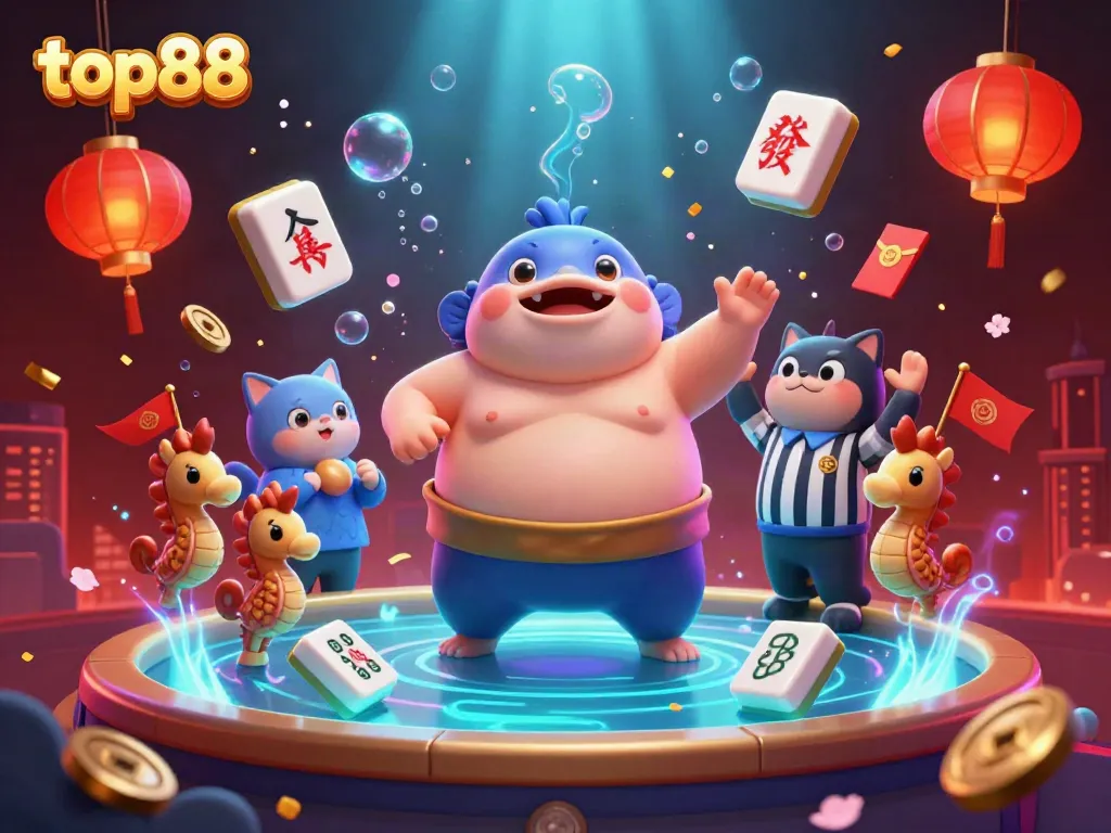 Experience online gaming excitement with top88 featuring fugu in an underwater casino