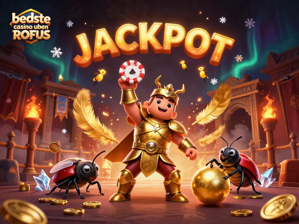 Engaging illustration of the best casino uden ROFUS, highlighting gaming excitement and vibrant visuals.