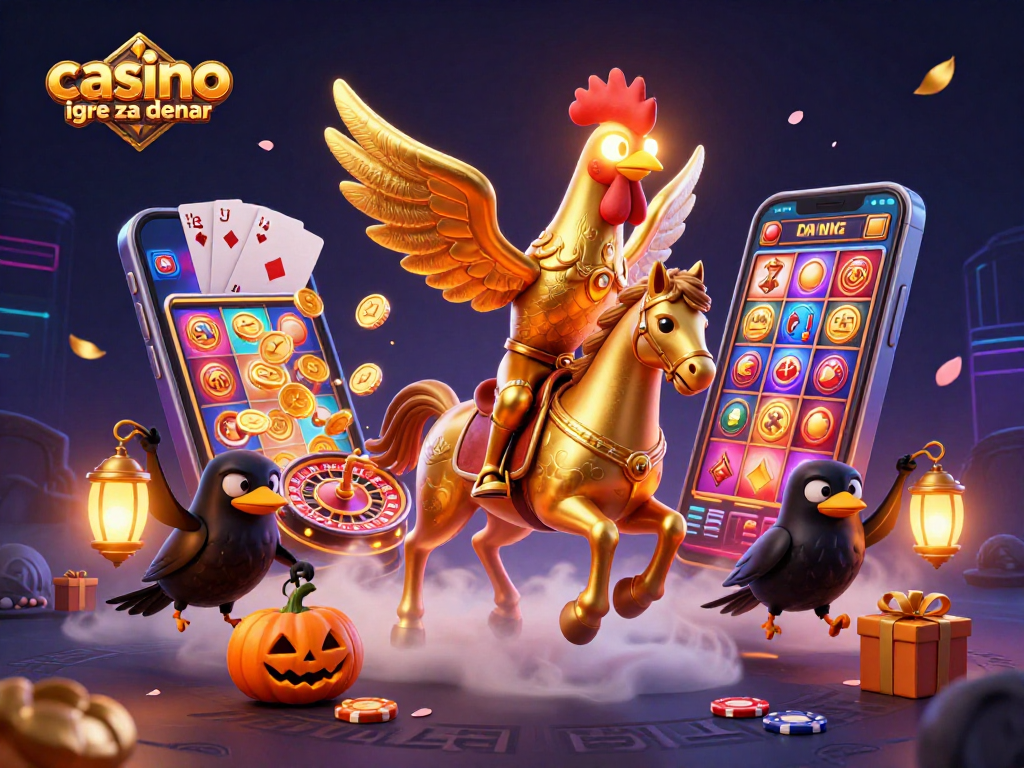 Odkrijte casino igre za denar s slikovitim 3D ilustracijskim motivom iz fantazijskega kazino sveta.
