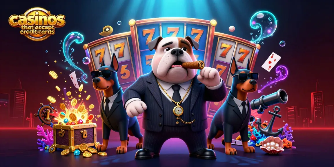 Experience the excitement of casinos that accept credit cards with a dynamic 3D scene full of thrilling game elements.