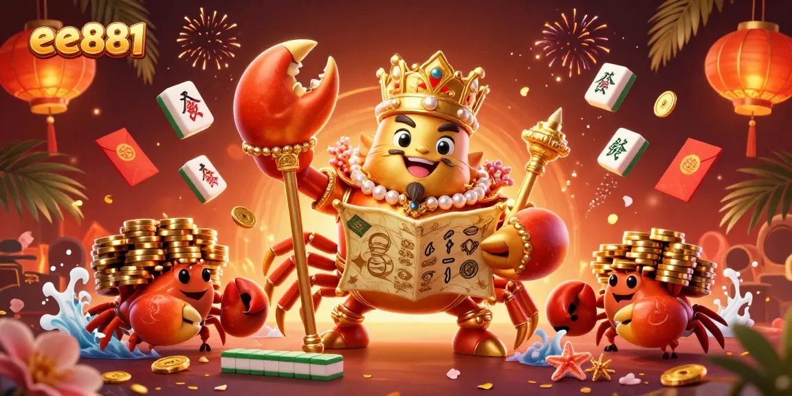 Experience thrilling entertainment with ee881's vibrant casino adventure featuring a golden crab emperor