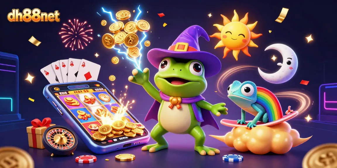 Experience thrilling gameplay at dh88net with vibrant characters and exciting casino elements